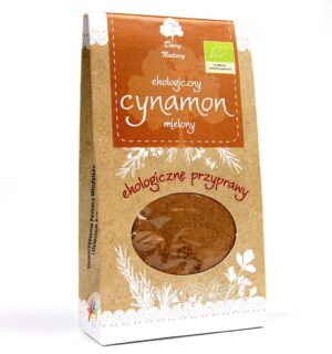 CYNAMON CEJLOŃSKI MIELONY BIO 50 g - DARY NATURY (2 szt.)