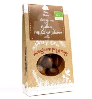 GAŁKA MUSZKATOŁOWA CAŁA BIO 30 g - DARY NATURY (2 szt.)