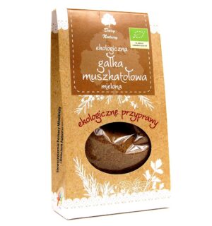 GAŁKA MUSZKATOŁOWA MIELONA BIO 30 g - DARY NATURY (2 szt.)