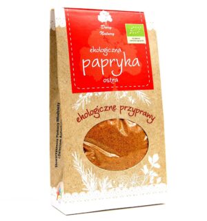 PAPRYKA OSTRA MIELONA BIO 90 g - DARY NATURY (2 szt.)