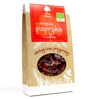 PAPRYKA SŁODKA SUSZONA BIO 50 g - DARY NATURY (2 szt.)