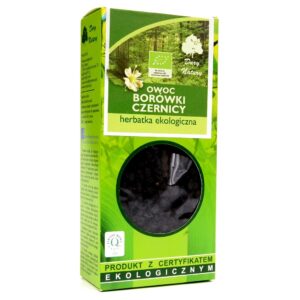 HERBATKA OWOC BORÓWKI CZERNICY BIO 100 g - DARY NATURY (1 szt.)