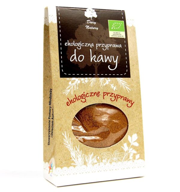 PRZYPRAWA DO KAWY BIO 50 g - DARY NATURY (2 szt.)