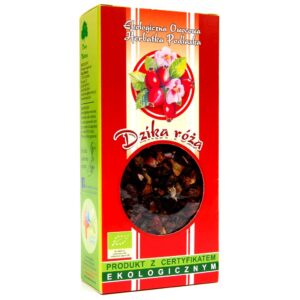 HERBATKA Z DZIKIEJ RÓŻY BIO 100 g - DARY NATURY (2 szt.)