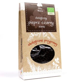 PIEPRZ CZARNY ZIARNO BIO 50 g - DARY NATURY (2 szt.)