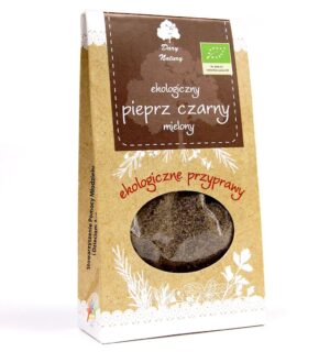 PIEPRZ CZARNY MIELONY BIO 50 g - DARY NATURY (2 szt.)