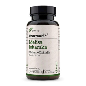 MELISA LEKARSKA EKSTRAKT (280 mg) BEZGLUTENOWA 90 KAPSUŁEK - PHARMOVIT (CLASSIC) (1 szt.)