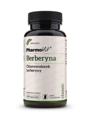 BERBERYNA (388 mg) BEZGLUTENOWA 60 KAPSUŁEK - PHARMOVIT (CLASSIC) (1 szt.)