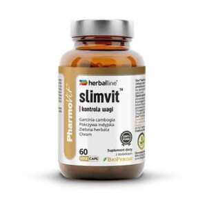 KAPSUŁKI NA KONTROLĘ WAGI (SLIMVIT) BEZGLUTENOWE 60 szt. - PHARMOVIT (HERBALLINE) (1 szt.)
