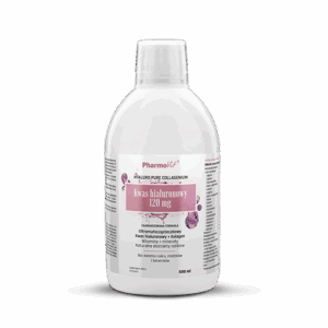 SUPLEMENT DIETY KWAS HIALURONOWY W PŁYNIE BEZGLUTENOWY 500 ml - PHARMOVIT (1 szt.)
