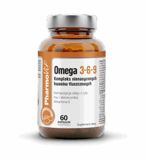 OMEGA 3-6-9 BEZGLUTENOWE 60 KAPSUŁEK - PHARMOVIT (CLEAN LABEL) (1 szt.)