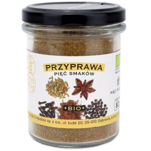 PRZYPRAWA PIĘĆ SMAKÓW BEZGLUTENOWA BIO 80 g - PIĘĆ PRZEMIAN (1 szt.)