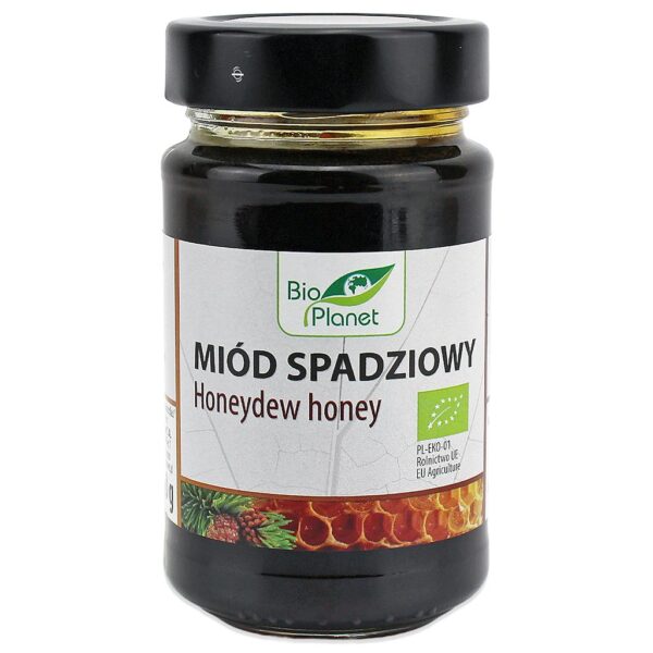 MIÓD SPADZIOWY BIO 300 g - BIO PLANET (1 szt.)