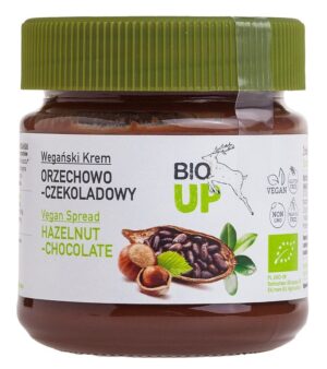 KREM ORZECHOWO - CZEKOLADOWY BEZGLUTENOWY BIO 190 g - ME GUSTO (BIO UP) (2 szt.)