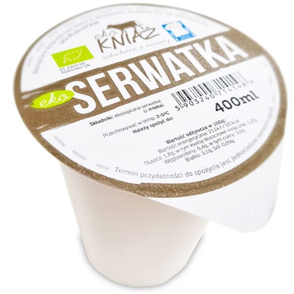 SERWATKA BIO 400 ml - EKO KNIAŹ (NA ZAMÓWIENIE) (1 szt.)