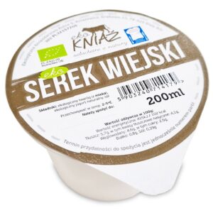 SEREK WIEJSKI BIO 200 ml - EKO KNIAŹ (NA ZAMÓWIENIE) (1 szt.)
