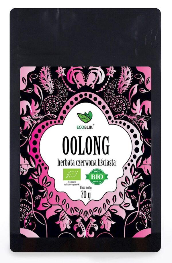 HERBATA CZERWONA OOLONG BIO 70 g - ECOBLIK (2 szt.)