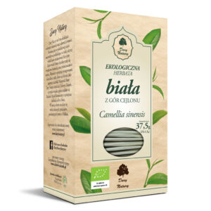 HERBATA BIAŁA CEJLOŃSKA BIO (25 x 1,5 g) 37,5 g - DARY NATURY (2 szt.)
