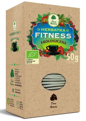 HERBATKA FITNESS BIO (25 x 2 g) 50 g - DARY NATURY (1 szt.)