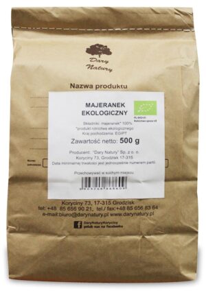 MAJERANEK BIO 500 g - HORECA (DARY NATURY) (1 szt.)