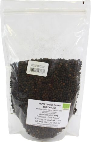 PIEPRZ CZARNY ZIARNISTY BIO 500 g - HORECA (DARY NATURY) (1 szt.)