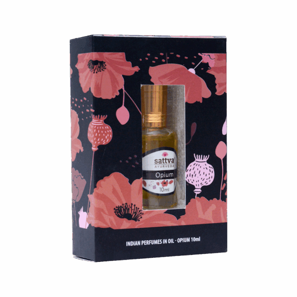 PERFUMY W OLEJKU OPIUM (ROLL-ON) 10 ml - SATTVA (AYURVEDA) (1 szt.)
