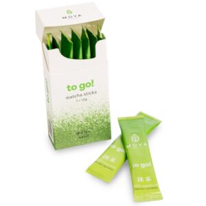 HERBATA ZIELONA MATCHA JAPOŃSKA W SASZETKACH BIO (7 x 1,5 g) 10,5 g - MOYA MATCHA (2 szt.)