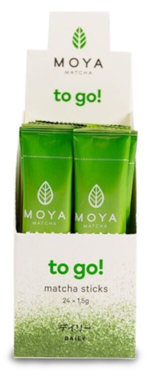 HERBATA ZIELONA MATCHA JAPOŃSKA W SASZETKACH BIO (24 x 1,5 g) 36 g - MOYA MATCHA (1 szt.)