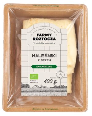 NALEŚNIKI Z SEREM BIO 400 g - FARMY ROZTOCZA (NA ZAMÓWIENIE) (1 szt.)