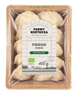 PIEROGI RUSKIE BIO 400 g - FARMY ROZTOCZA (NA ZAMÓWIENIE) (1 szt.)