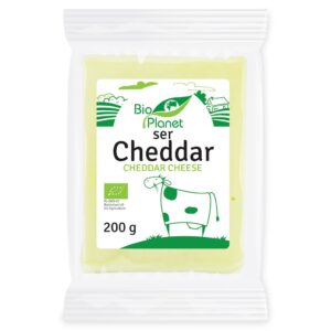SER CHEDDAR BIO 200 g - BIO PLANET (1 szt.)