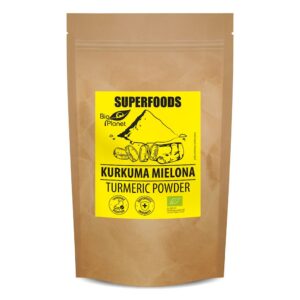 KURKUMA MIELONA BIO 500 g - BIO PLANET SUPERFOODS (1 szt.)