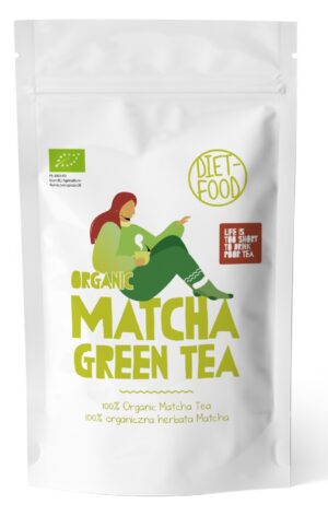 HERBATA ZIELONA MATCHA BIO 100 g - DIET-FOOD (1 szt.)