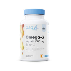 OMEGA-3 (1000 mg) BEZGLUTENOWA 60 KAPSUŁEK - OSAVI (1 szt.)