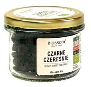 CZEREŚNIE CZARNE BEZGLUTENOWE BIO 125 g - BIOSSOM (1 szt.)