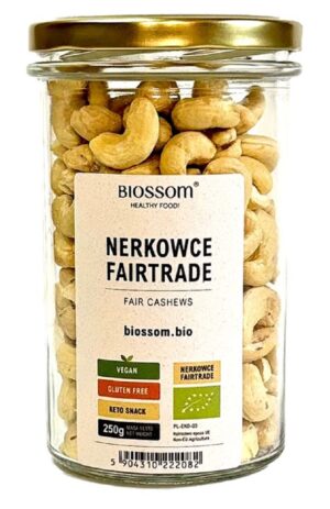 ORZECHY NERKOWCA FAIR TRADE BEZGLUTENOWE BIO 250 g - BIOSSOM (1 szt.)