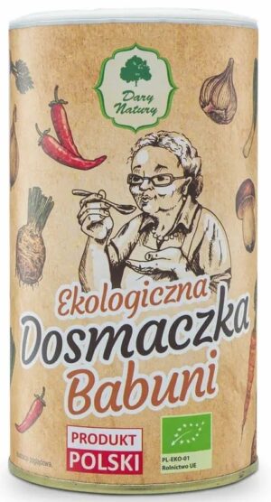 PRZYPRAWA UNIWERSALNA DOSMACZKA BABUNI" BIO 250 g - DARY NATURY (2 szt.)"