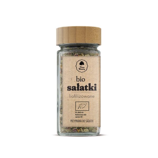 PRZYPRAWA LIOFILIZOWANA DO SAŁATEK BIO 12 g - DARY NATURY (1 szt.)