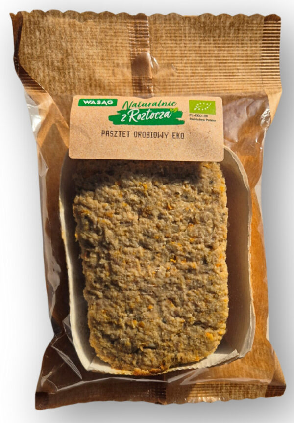 PASZTET DROBIOWY BIO 235 g - WASĄG (NA ZAMÓWIENIE) (1 szt.)