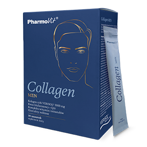 KOLAGEN RYBI (5 000 mg) DLA MĘŻCZYZN BEZGLUTENOWY 20 SASZETEK - PHARMOVIT (1 szt.)