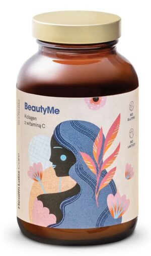KOLAGEN RYBI Z WITAMINĄ C Z DZIKIEJ RÓŻY (BEAUTY ME) 120 g - HEALTH LABS CARE (1 szt.)