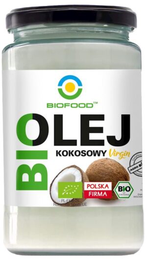 OLEJ KOKOSOWY VIRGIN BIO 670 ml - BIOFOOD (1 szt.)