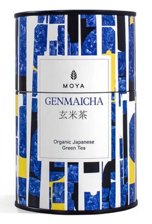 HERBATA ZIELONA GENMAICHA JAPOŃSKA Z PRAŻONYM RYŻEM BIO 60 g - MOYA MATCHA (1 szt.)