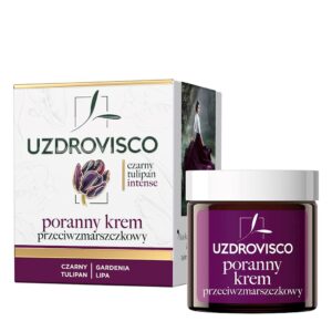 KREM DO TWARZY PRZECIWZMARSZCZKOWY NA DZIEŃ 50 ml - UZDROVISCO (CZARNY TULIPAN INTENSE) (1 szt.)