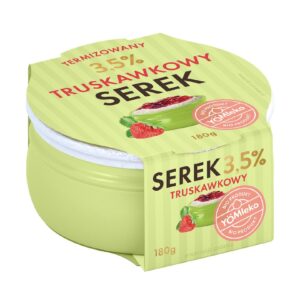 SEREK TRUSKAWKOWY TERMIZOWANY BIO 180 g - YÖMLEKO (2 szt.)