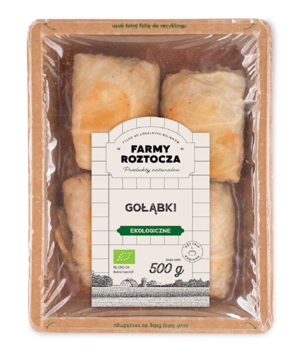 GOŁĄBKI BIO 500 g - FARMY ROZTOCZA (NA ZAMÓWIENIE) (1 szt.)