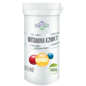 WITAMINA K2 MK7 (100 µg) 60 KAPSUŁEK - SOUL FARM (2 szt.)