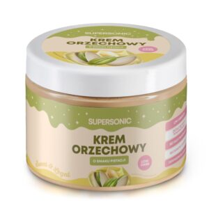 KREM ORZECHOWY Z PISTACJAMI BEZ DODATKU CUKRÓW 250 g - SUPERSONIC (1 szt.)