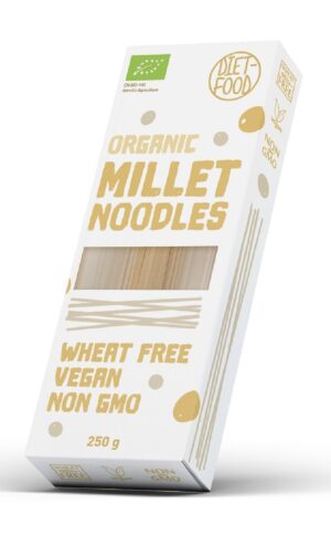 MAKARON (JAGLANY) NOODLE BIO 250 g - DIET-FOOD (2 szt.)