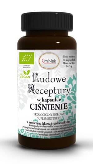 KAPSUŁKI NA CIŚNIENIE KRWI BIO (60 szt.) 27 g - MIR-LEK (LUDOWE RECEPTURY) (1 szt.)